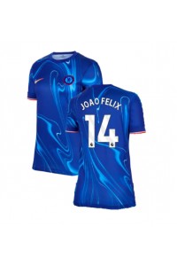 Chelsea Joao Felix #14 Jalkapallovaatteet Naisten Kotipaita 2024-25 Lyhythihainen